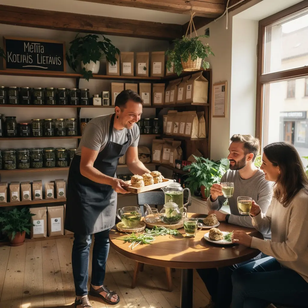 Dilgėlių lapų arbata, paruošta su mineralais, puikiai tinka kraujospūdžio kontrolei.